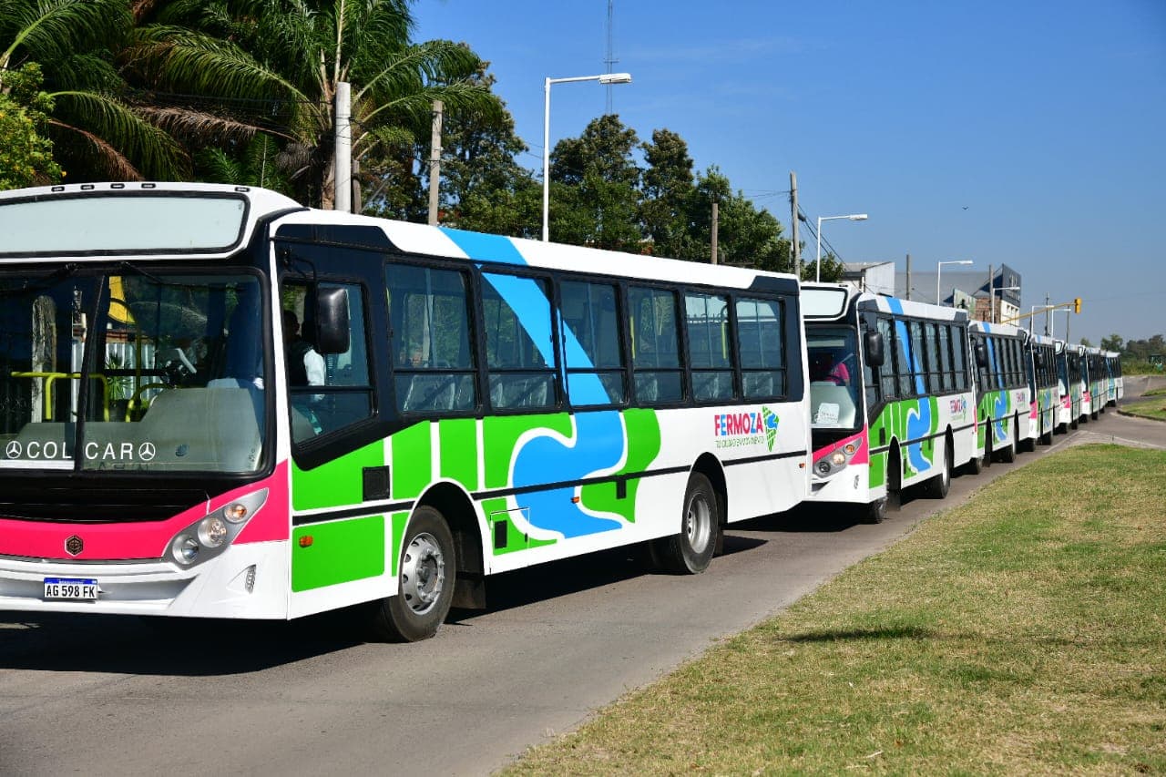 Unidad de transporte urbano de la Red Fermoza en Formosa, Argentina