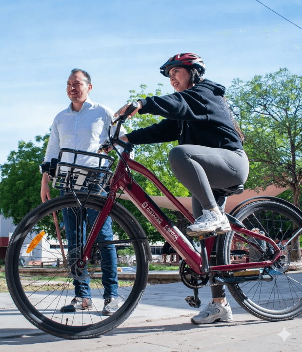 Sistema de micro-movilidad de RÁFAGA Mobility en operación